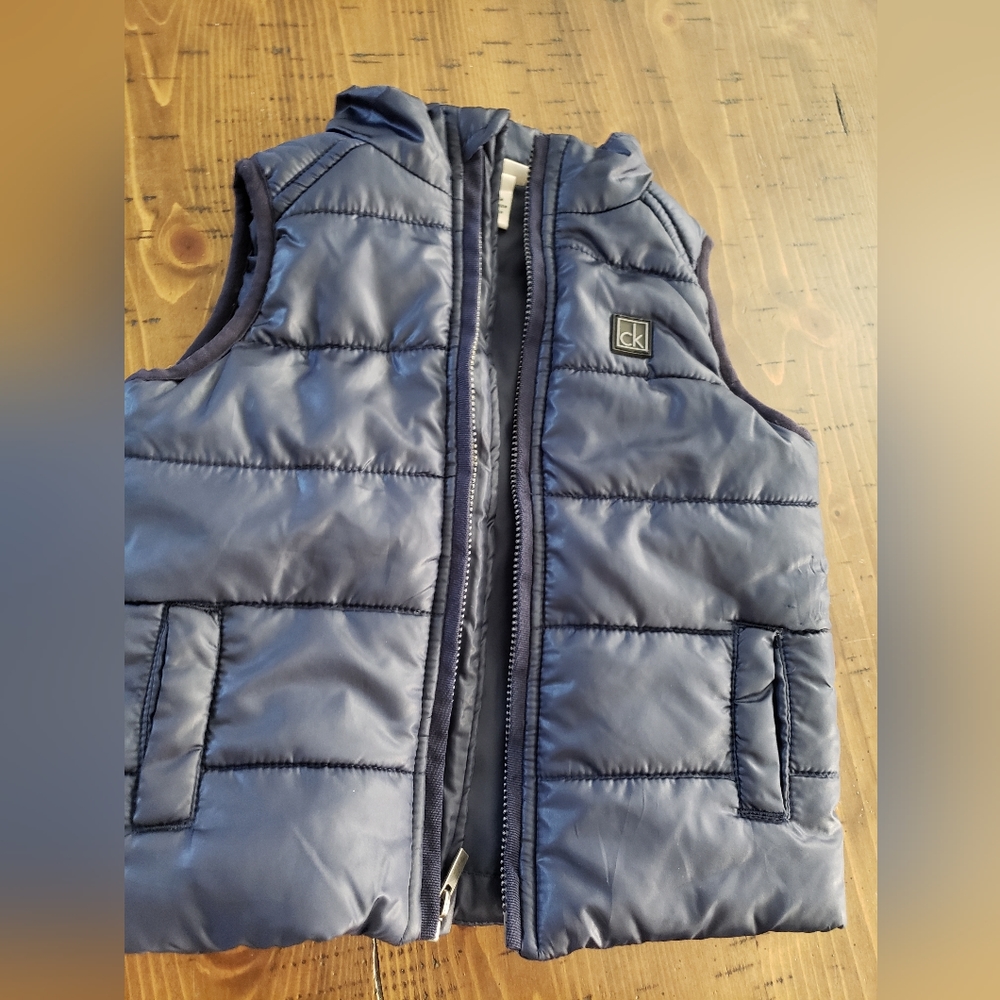 Calvin Klein puffer vest baby boy size 12months